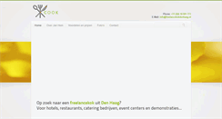 Desktop Screenshot of freelancekokdenhaag.nl